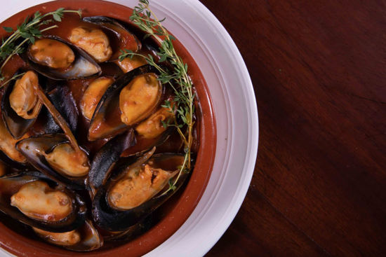 Imagen de Mejillones en salsa roja