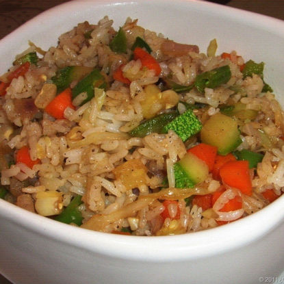 Imagen de Taza de Arroz Frito de Vegetales