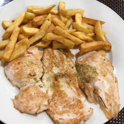 Imagen de Filete de Pollo con Papas