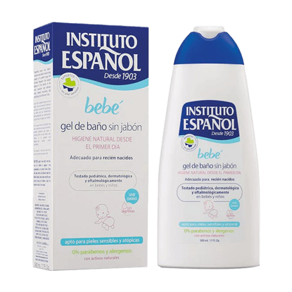 Imagen de BEBE GEL DE BAÑO, SIN JABON, INSTITUTO ESPAÑOL