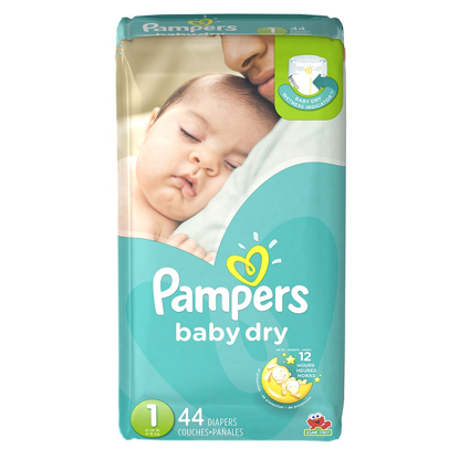 Imagen de PAMPERS BABY- DRY TALLA 1