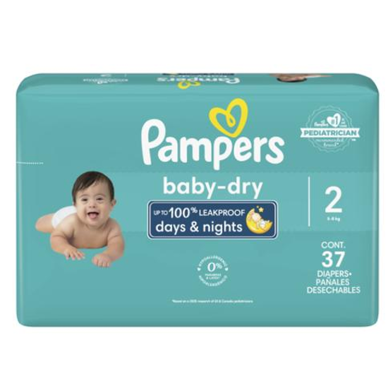 Imagen de PAMPERS BABY-DRY  TALLA 2