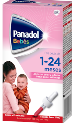 Imagen de PANADOL BEBÉS 1-24M