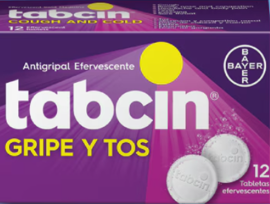 Imagen de TABCIN GRIPE Y TOS EFERVESCENTE