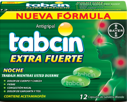 Imagen de TABCIN EXTRA FUERTE NOCHE