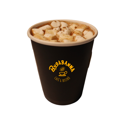 Imagen de chocolate caliente con malvas 8oz