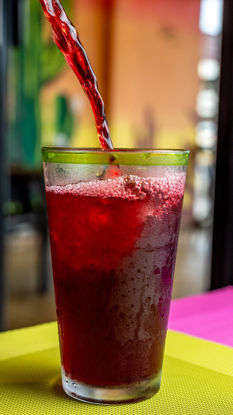 Imagen de Agua Fresca de Jamaica