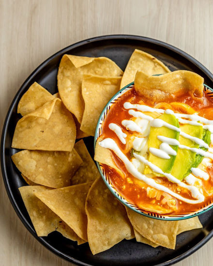 Imagen de Sopa Azteca de Tortilla