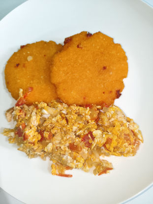 Imagen de Huevos Revueltos con guiso